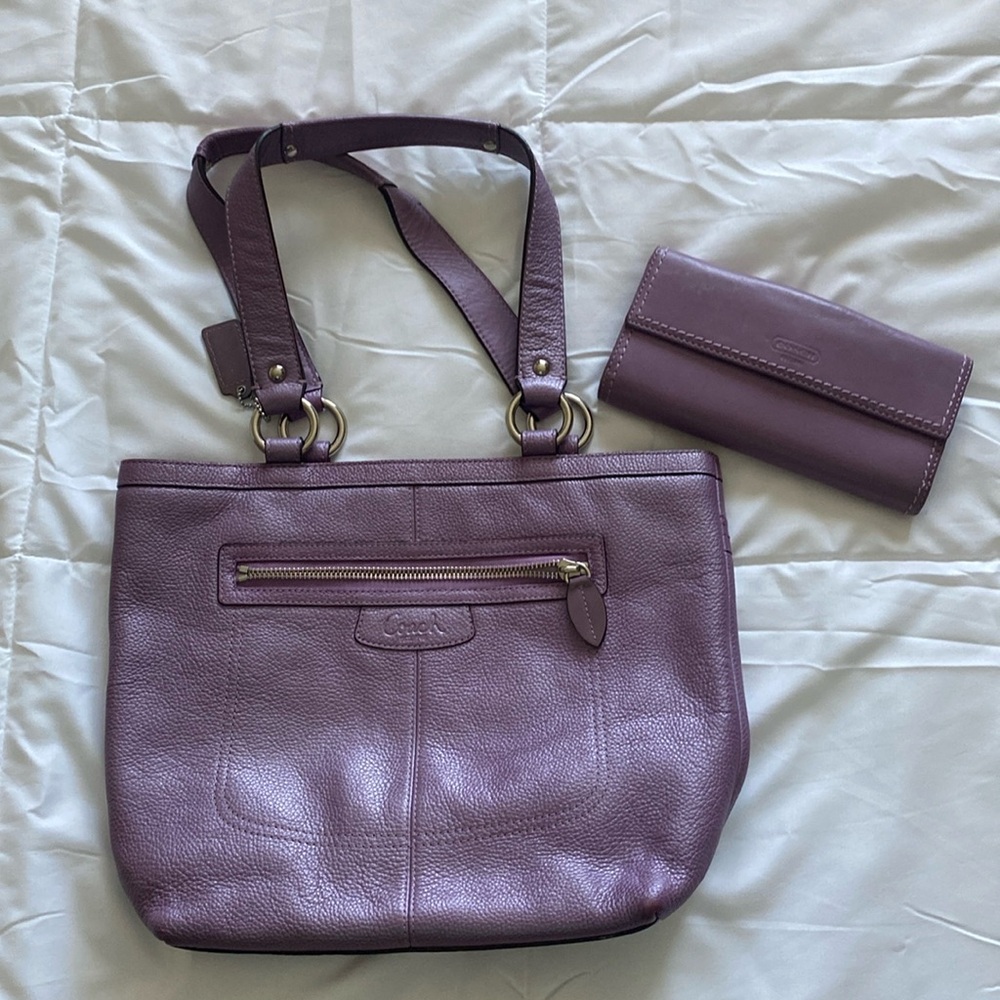 Coach handbag and wallet!!